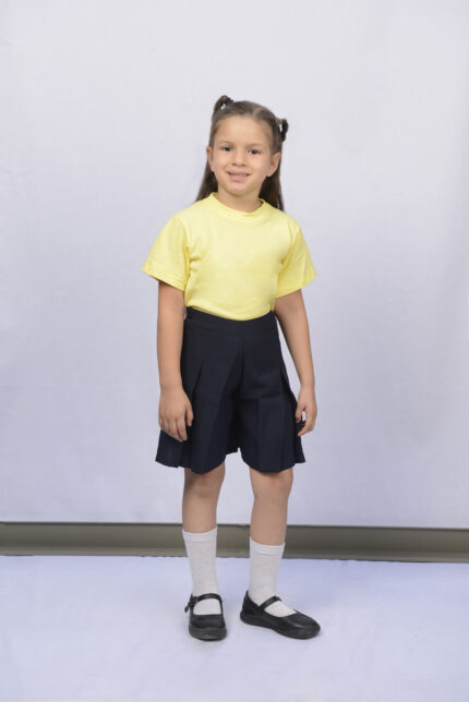 Franela Escolar Amarilla