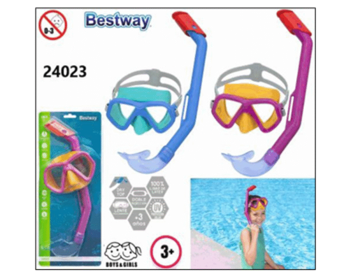 Careta con Snorkel Bestway Niño - Imagen 1