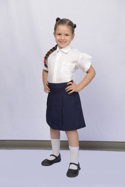 Camisa Escolar Corte Princesa