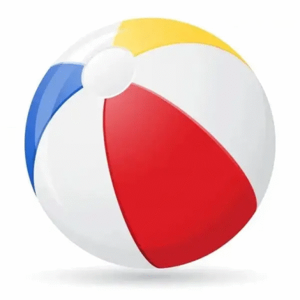 Pelota Inflable Tricolor Intex